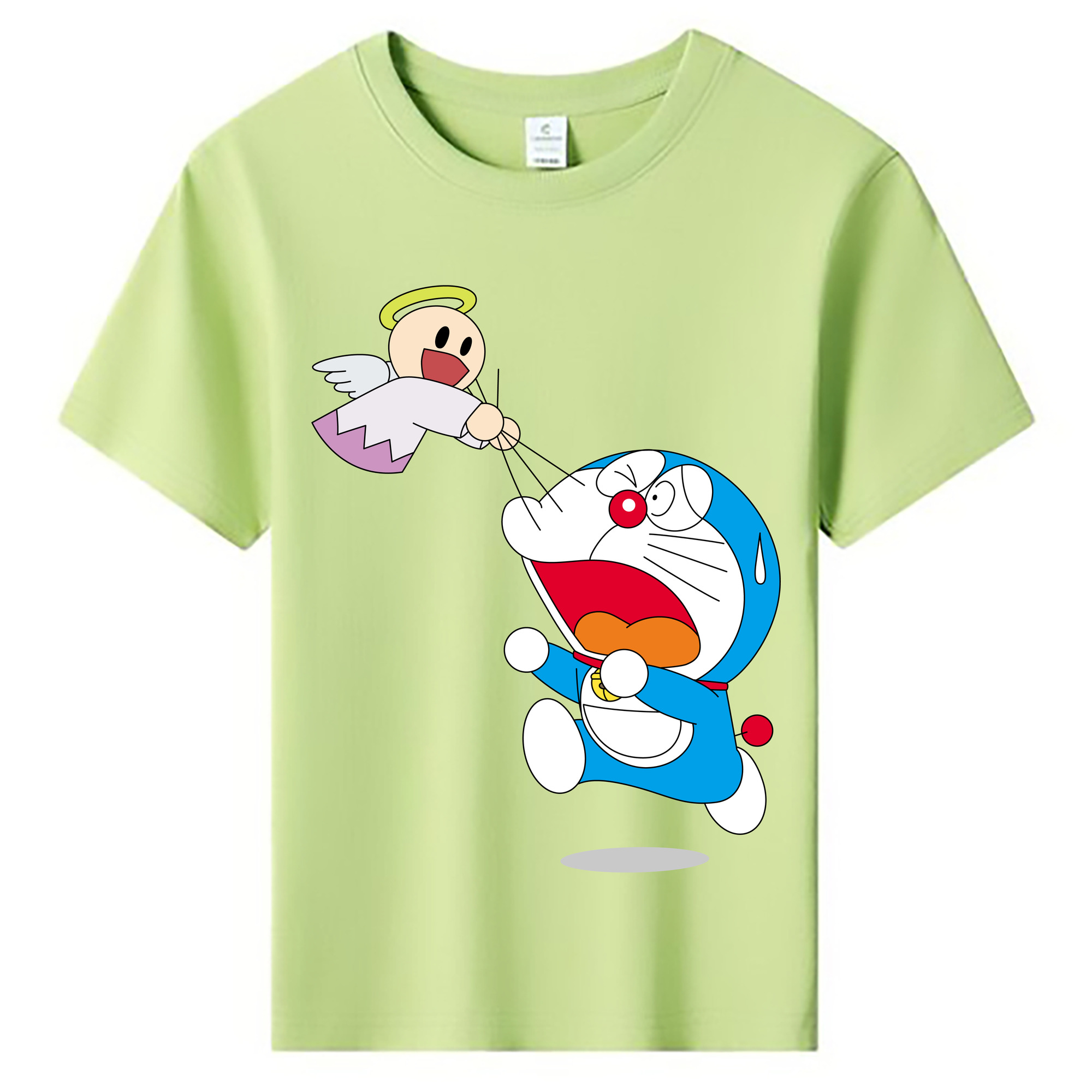 （画像用） ドラえもん Doraemon 綿100％キッズTシャツ（フロントプリント）